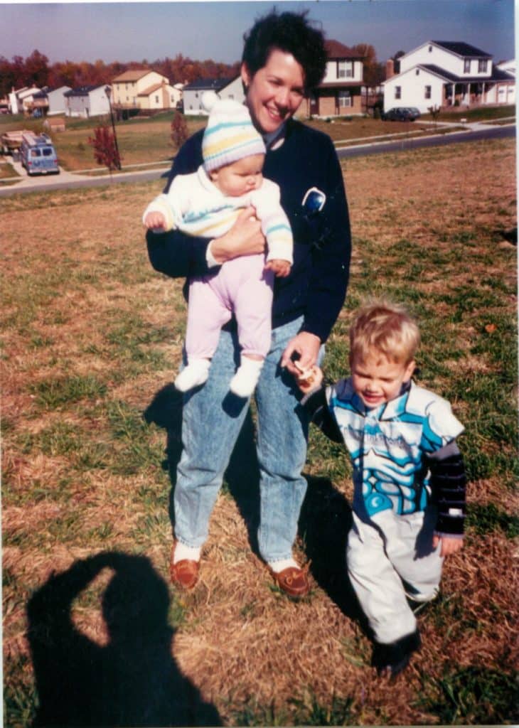 Marge, Pat and Lauren 1988