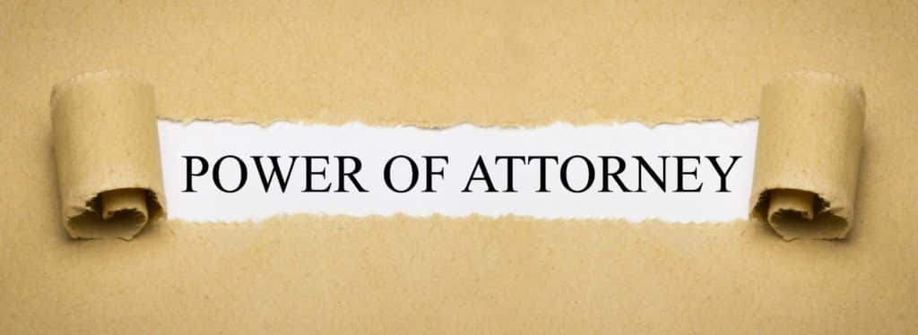Power of Attorney instead of will